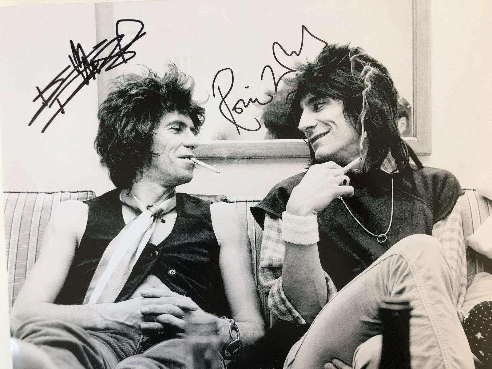 The Rolling Stones signed photo (1 of 1)
