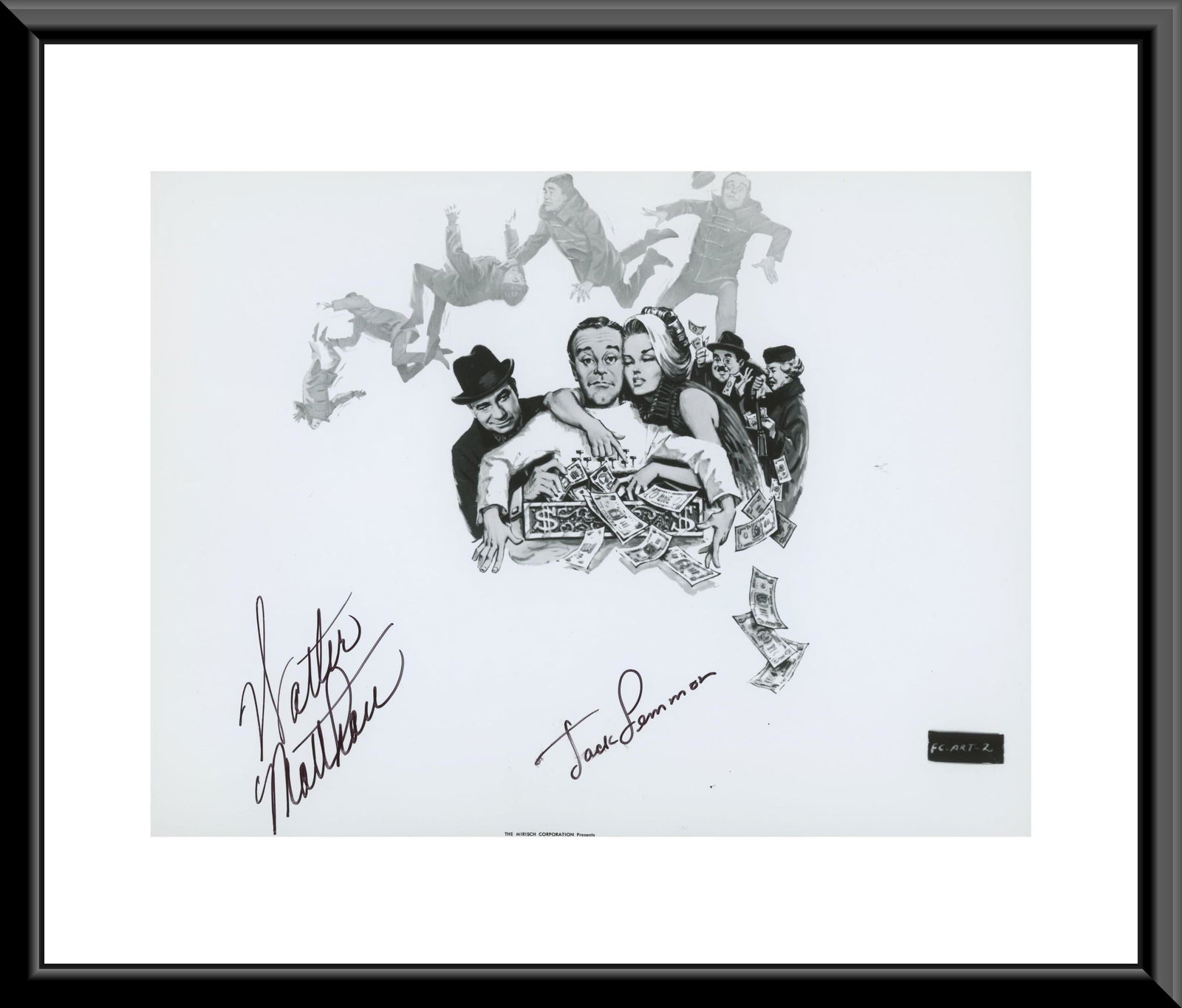 Jack Lemmon and Walter Matthau signed movie photo (1 of 1)