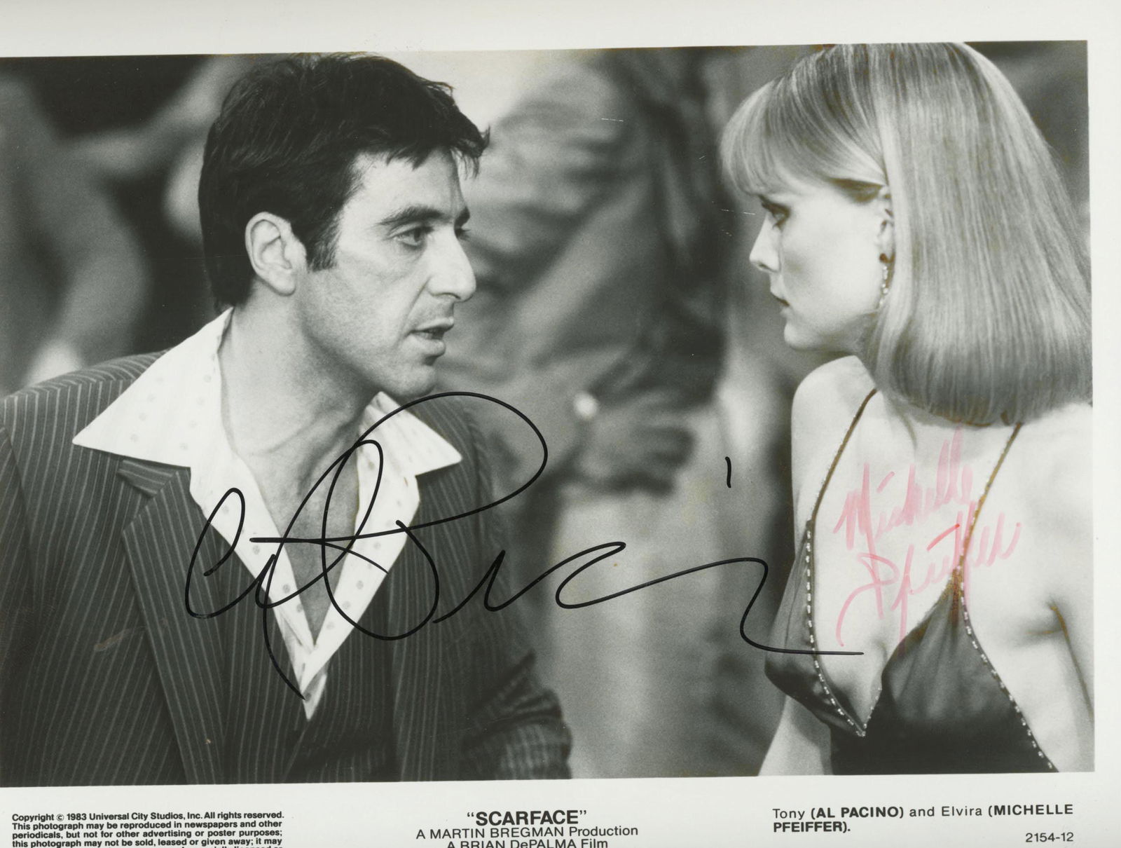 Scarface signed movie photo (1 of 1)