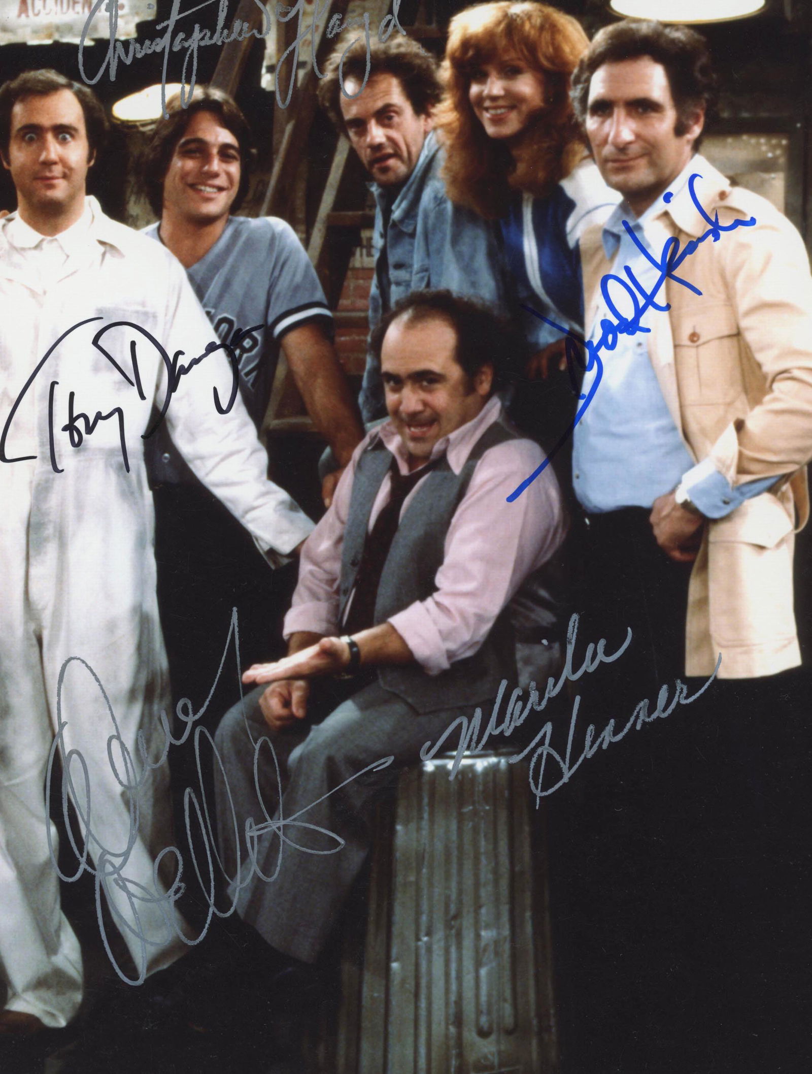Taxi cast signed photo (1 of 1)