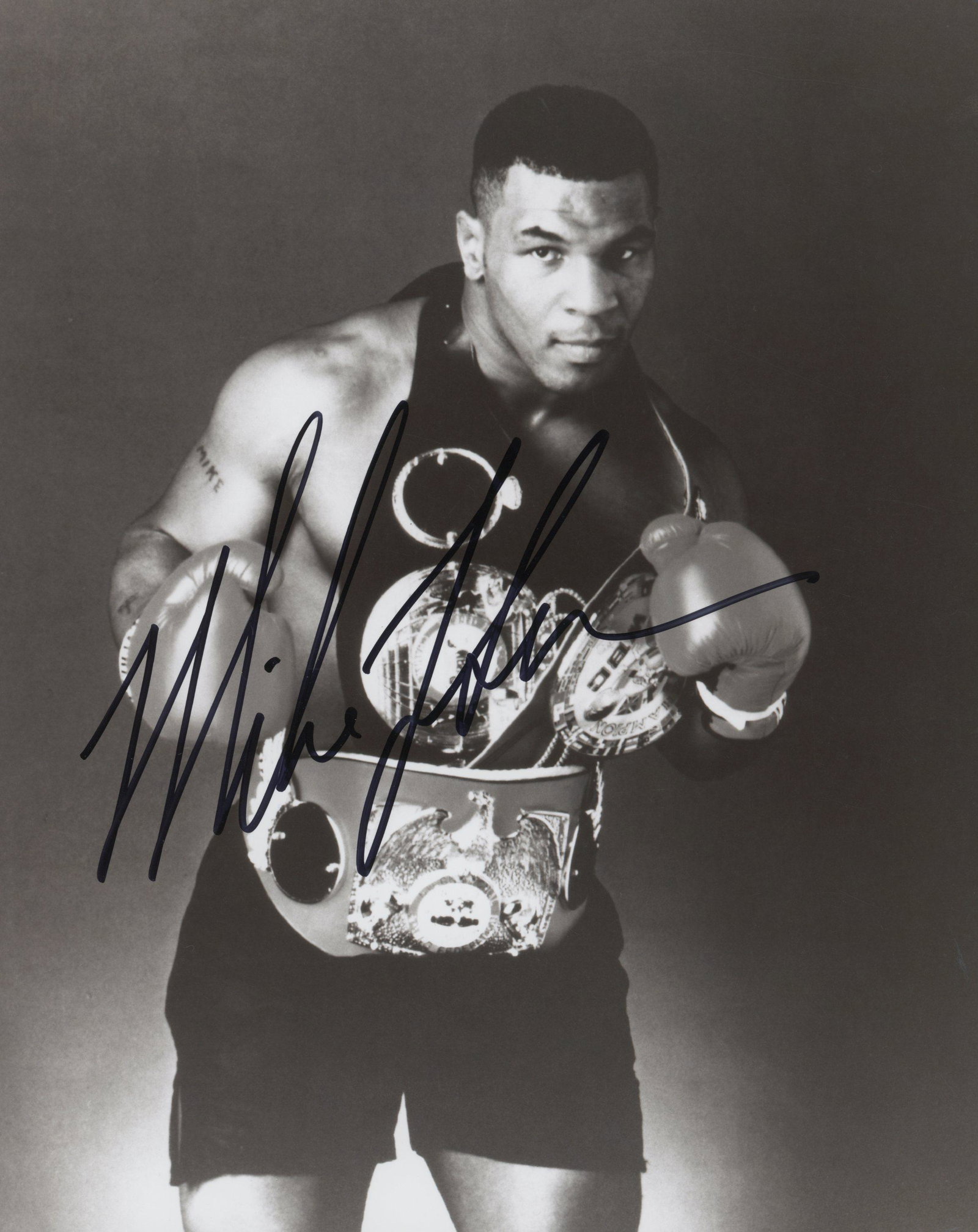 Mike Tyson signed photo: Mike Tyson signed photo. 8x10 inches