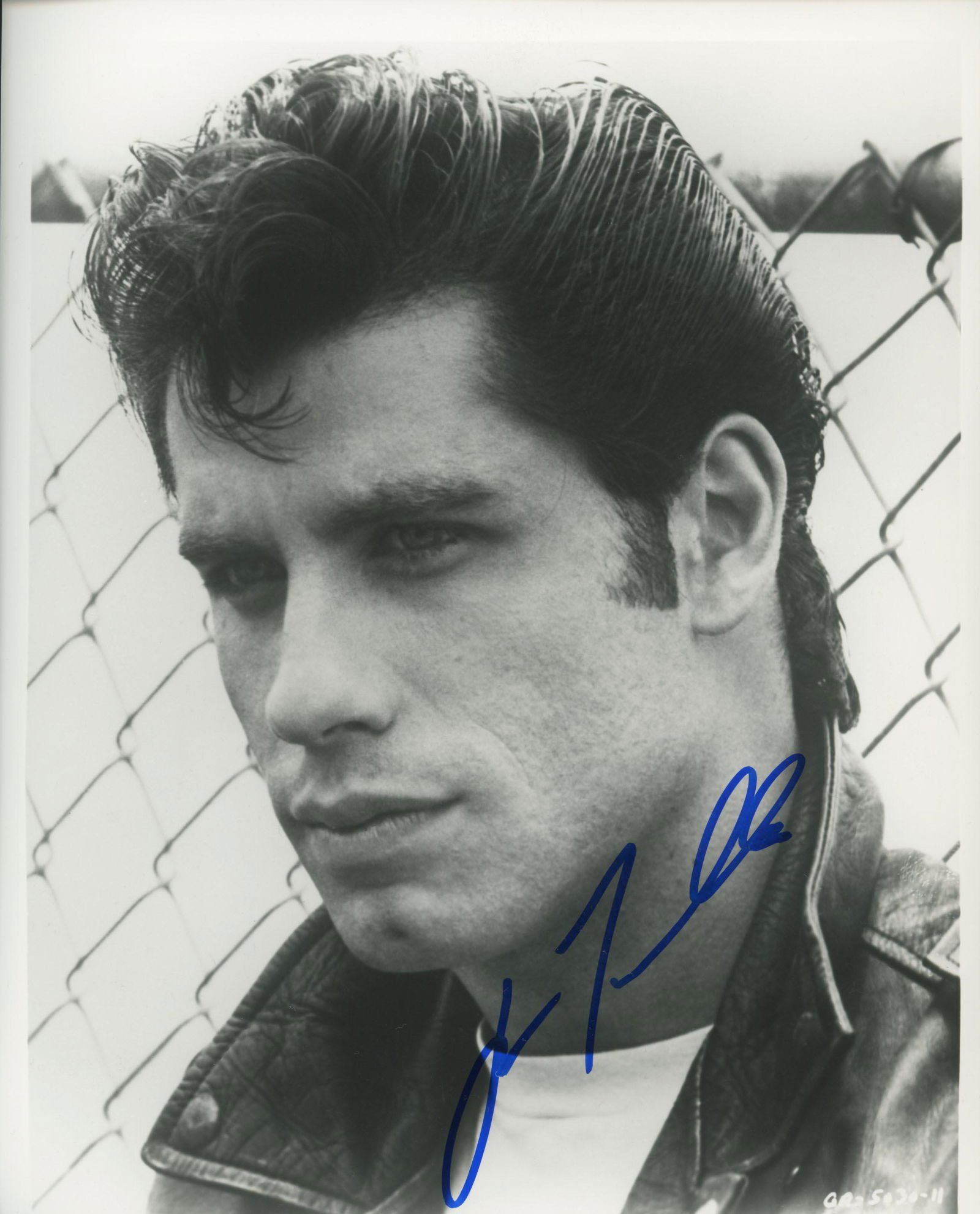 Grease John Travolta signed movie photo (1 of 1)