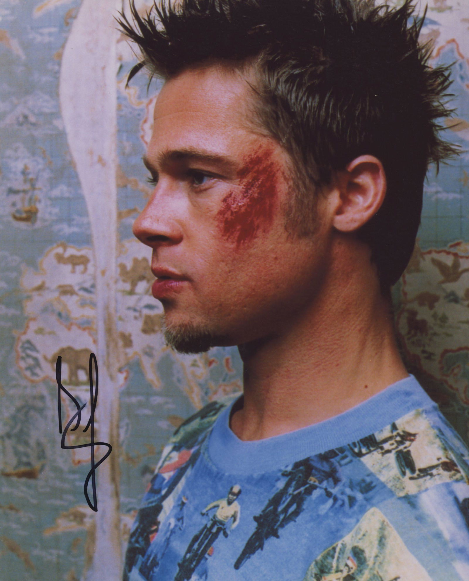 Brad Pitt / Fight Club signed photo (1 of 1)