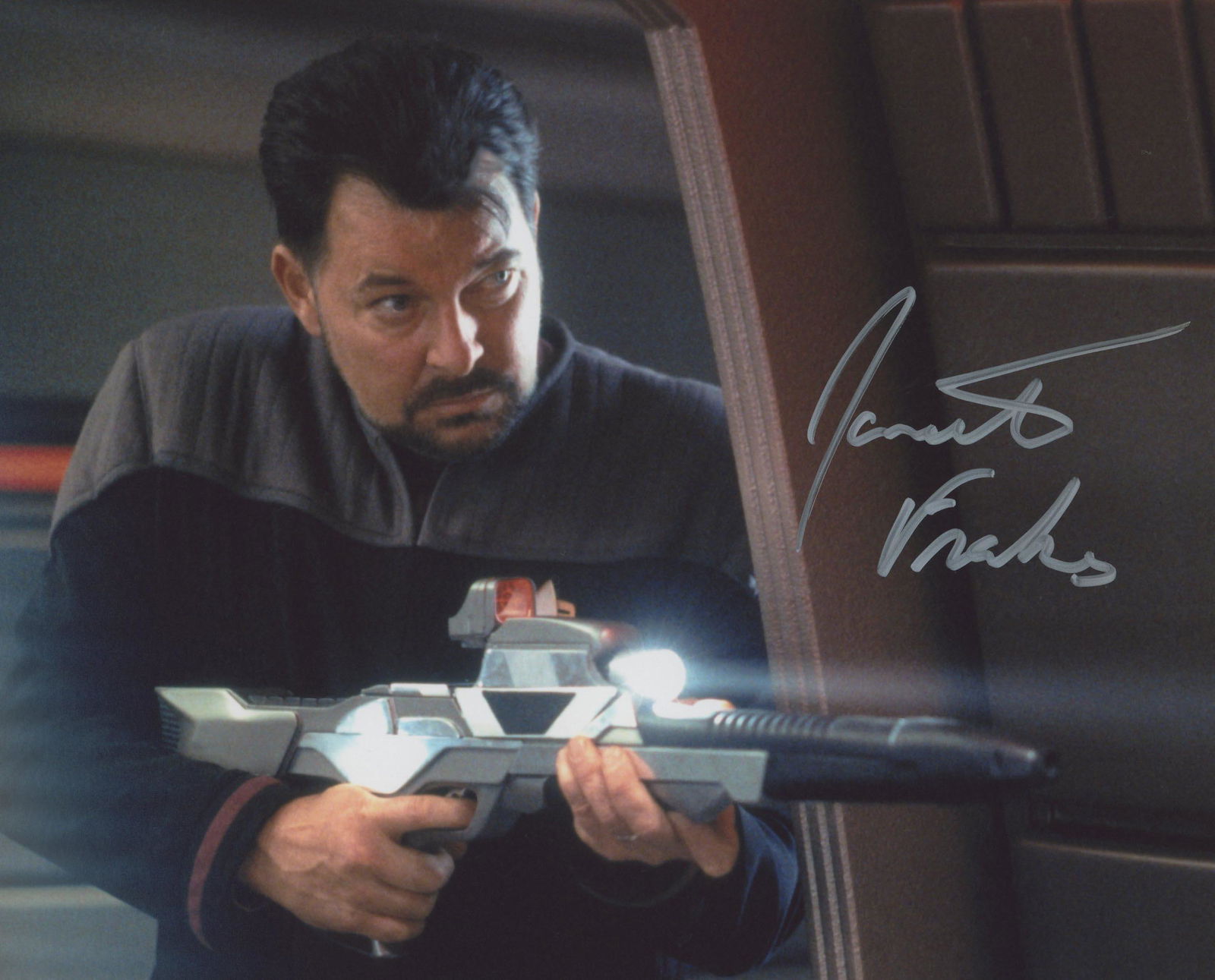 Jonathan Frakes/ Star Trek signed photo (1 of 1)