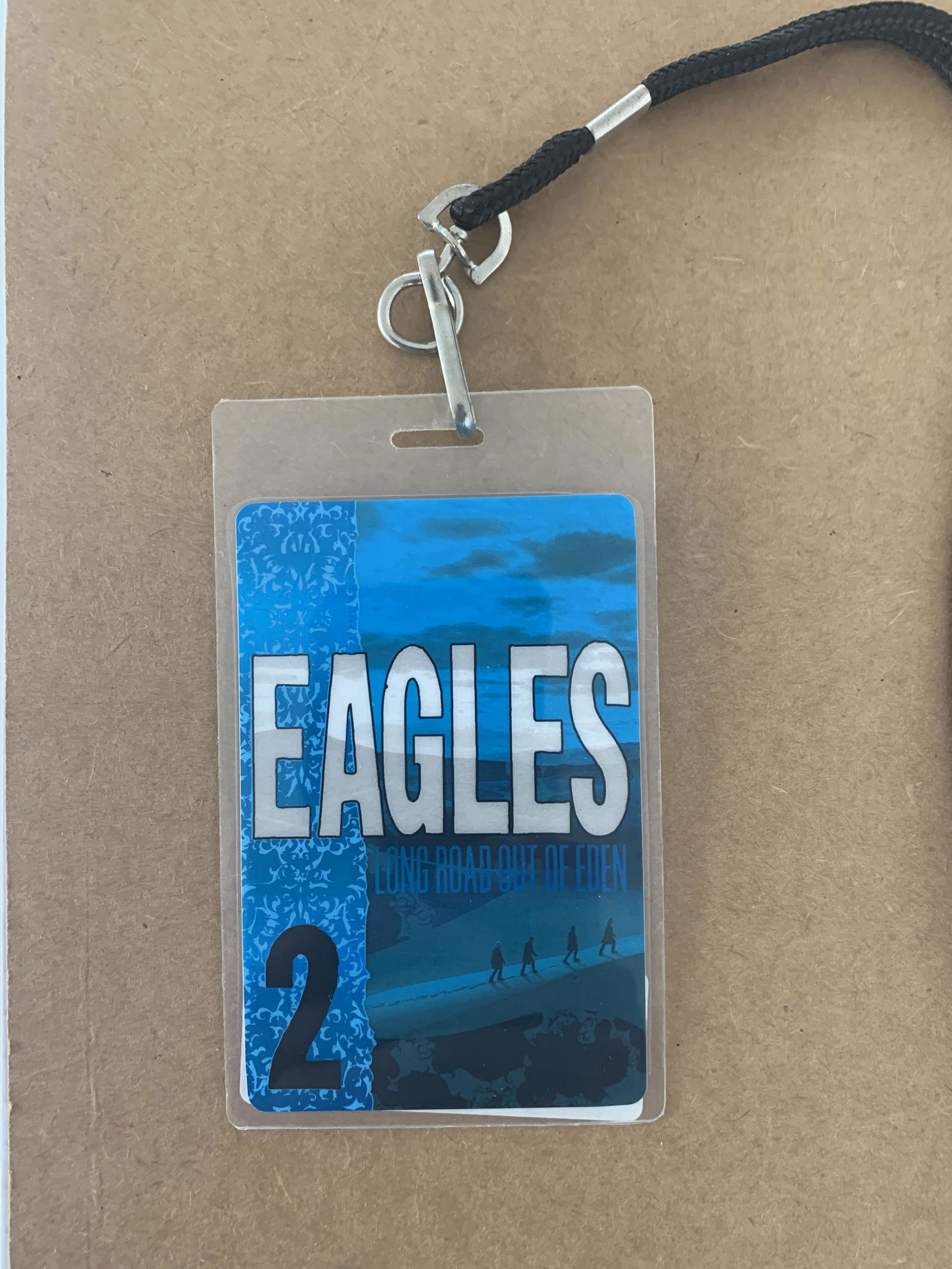 The Eagles Long Road to Eden tour backstage pass (1 of 1)