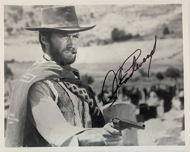 Clint Eastwood signed photo