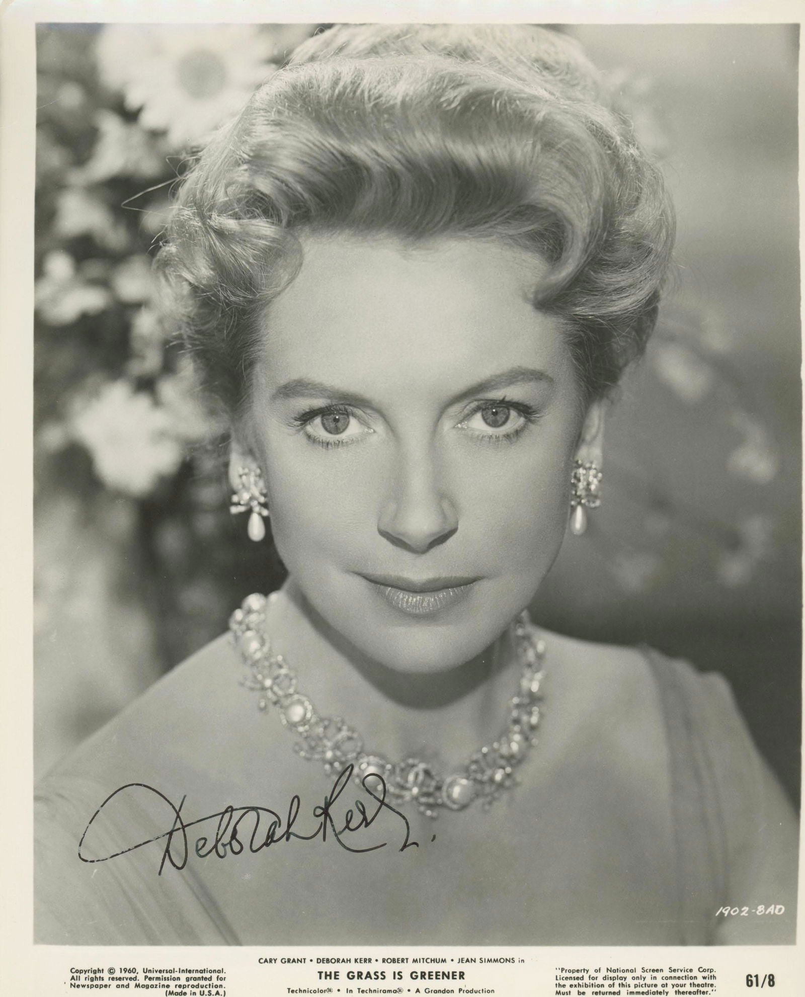 Deborah Kerr signed photo (1 of 1)
