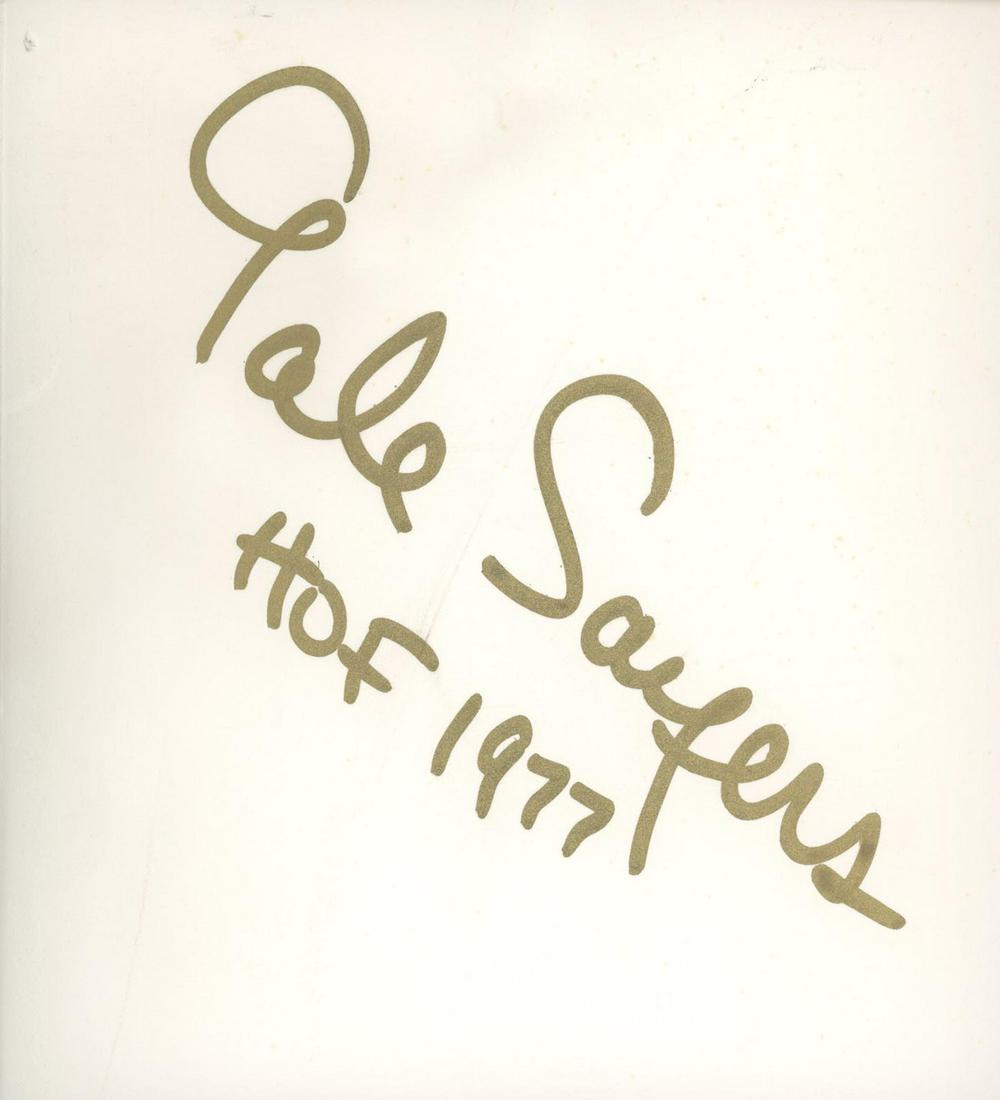 Chicago Bears Gale Sayers original signature: Chicago Bears Gale Sayers original signatureâ€”-This autograph is certified by a 20 year plus member of IADA (International Autograph Dealers Association) , UACC (Universal Autograph Collectors C