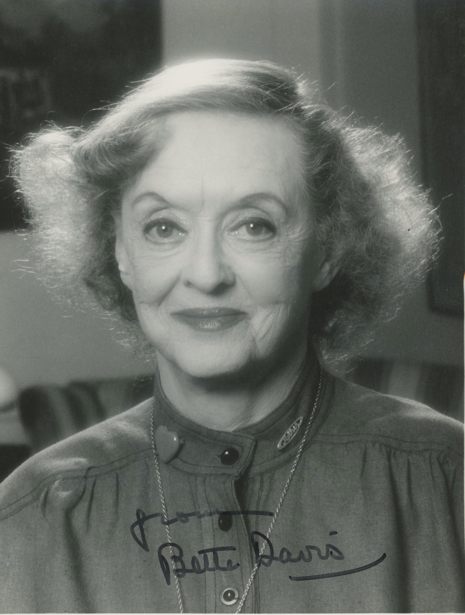 Bette Davis signed photo (1 of 1)