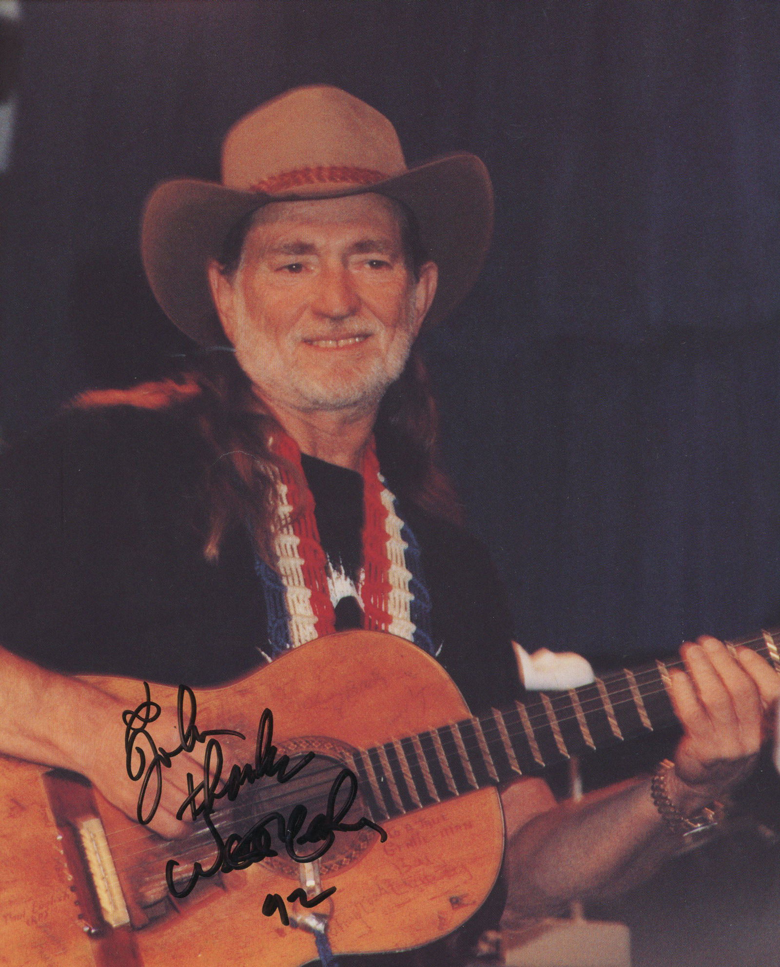 Willie Nelson signed photo (1 of 1)