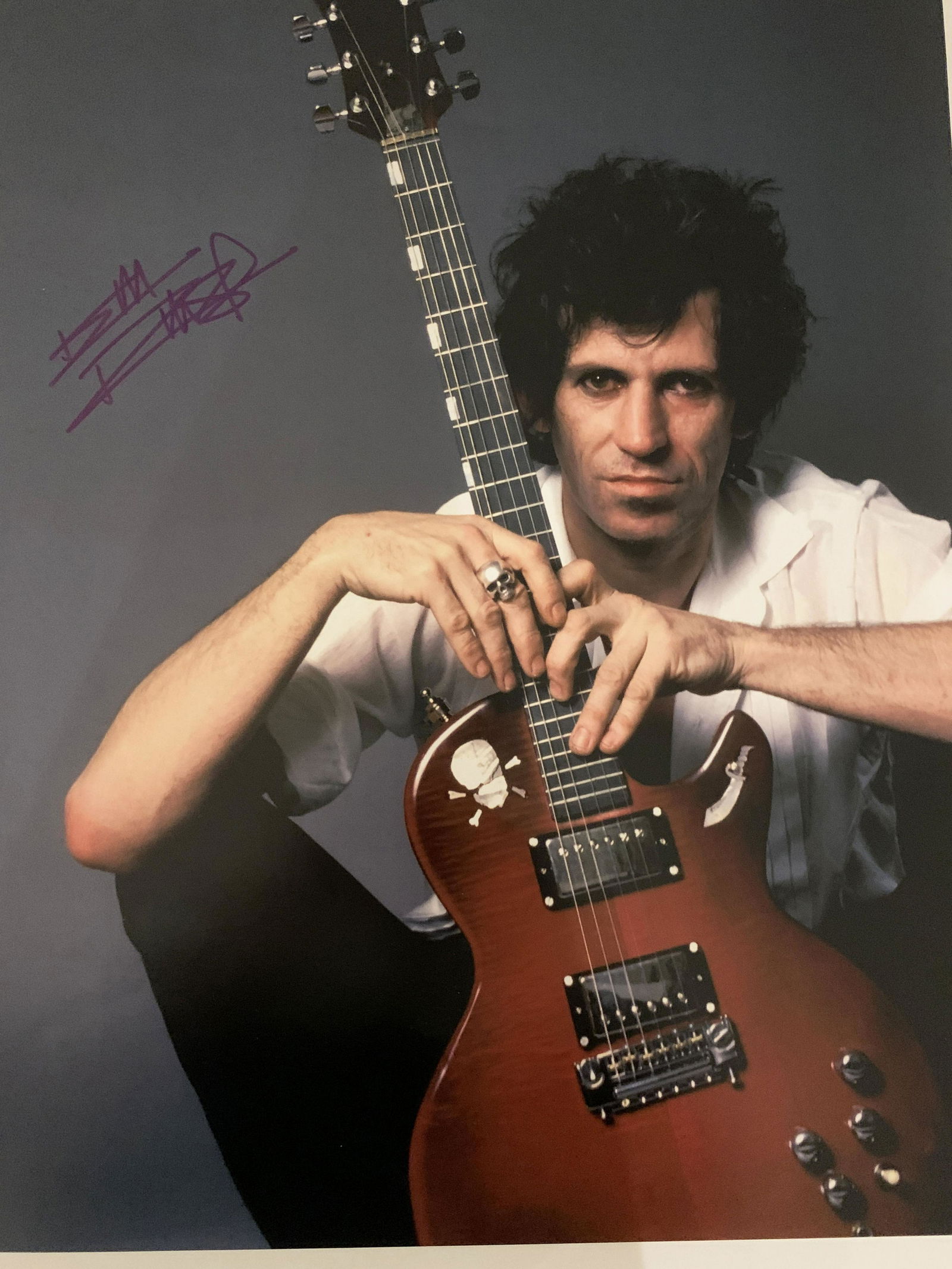 Keith Richards signed photo (1 of 1)