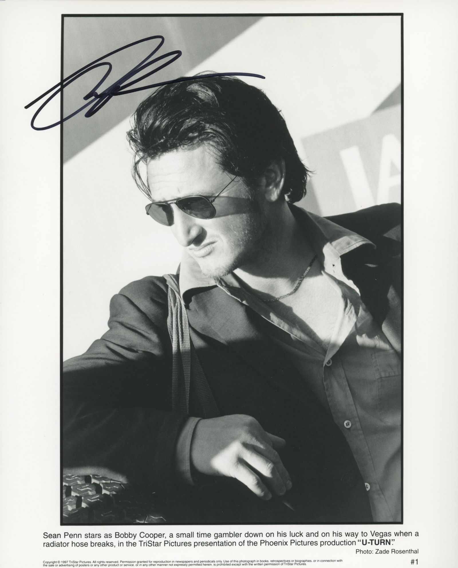 Sean Penn signed movie photo (1 of 1)
