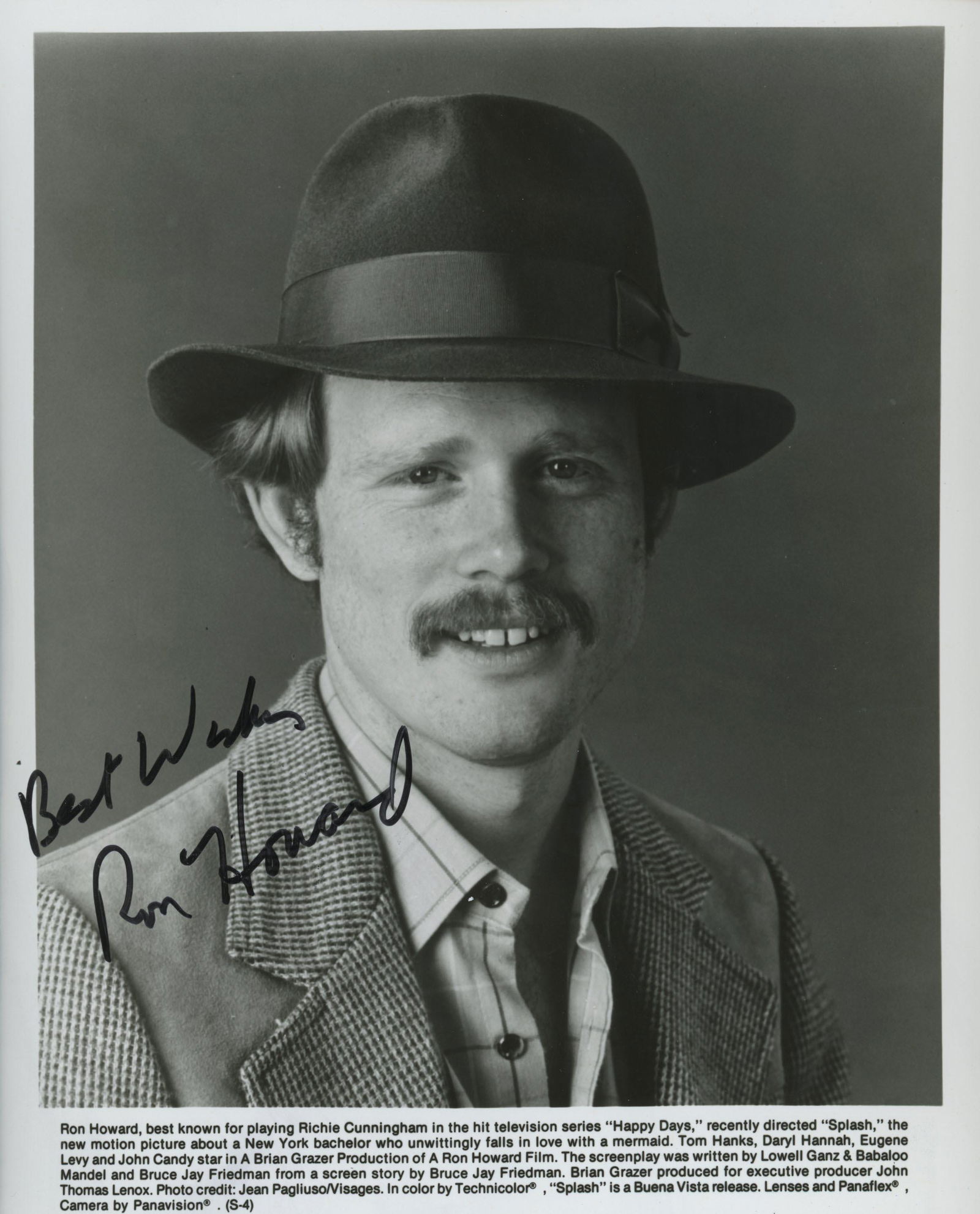 Ron Howard signed photo (1 of 1)