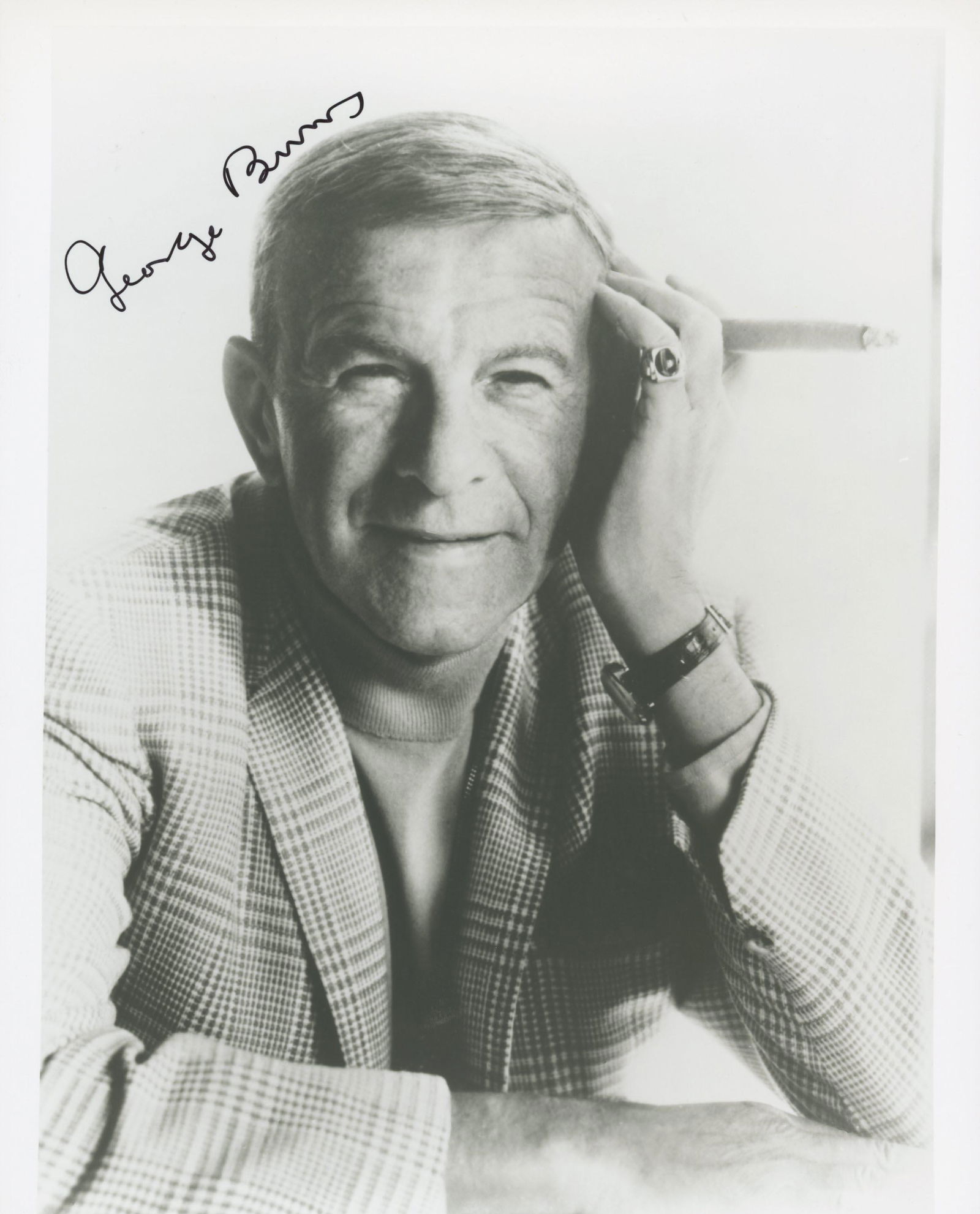 George Burns signed photo (1 of 1)