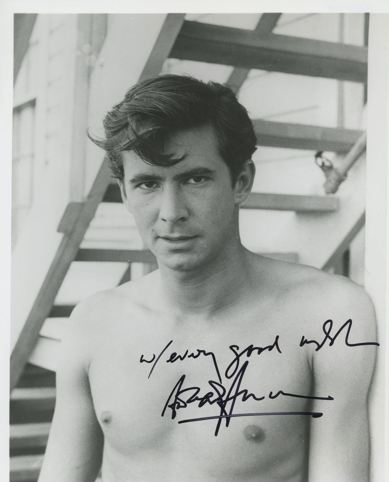 Anthony Perkins /Psycho signed photo (1 of 1)