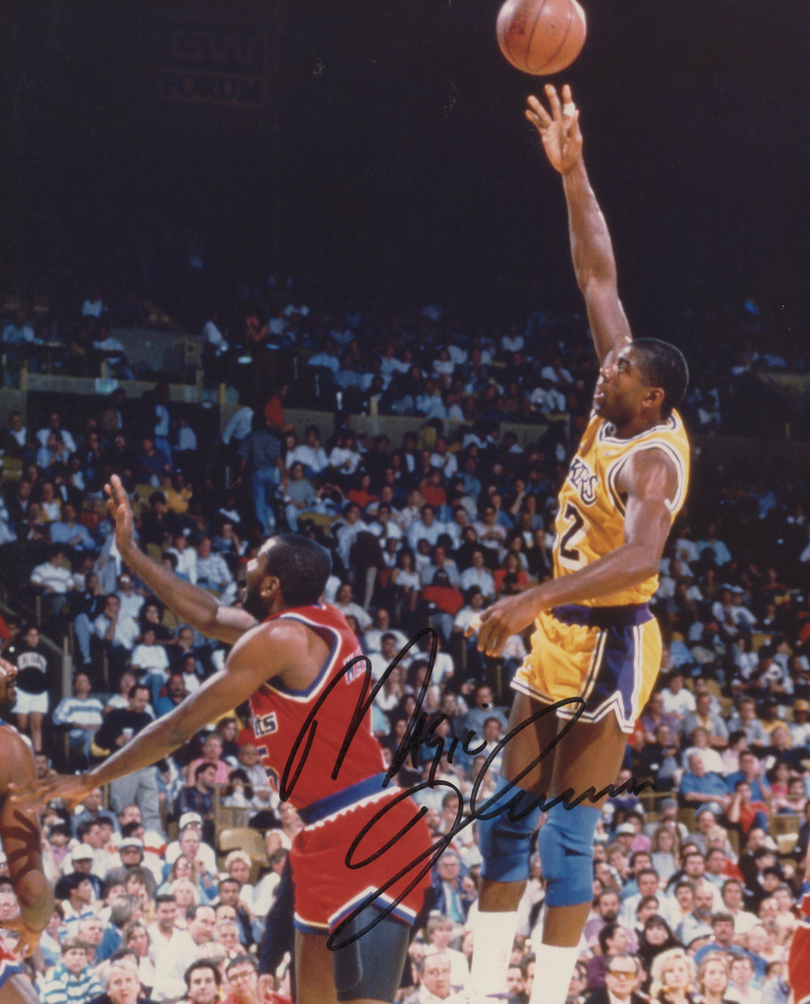 Magic Johnson signed photo (1 of 1)