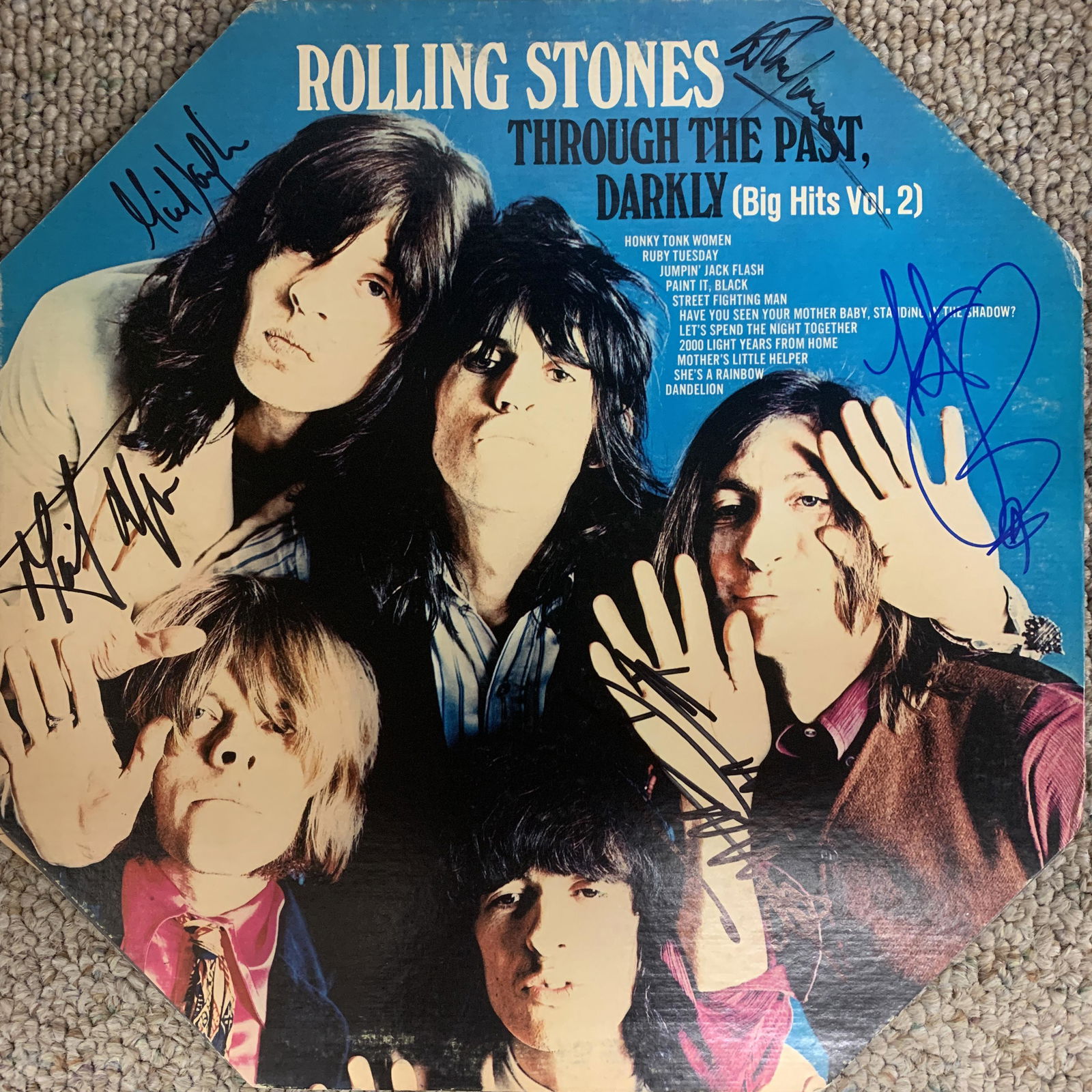 Rolling Stones signed album (1 of 1)