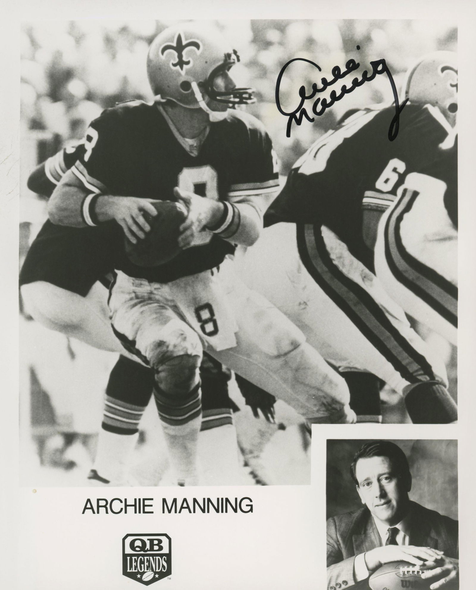 Archie Manning signed photo (1 of 1)