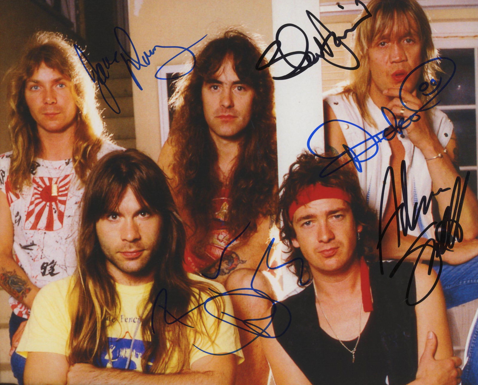 Iron Maiden signed photo (1 of 1)