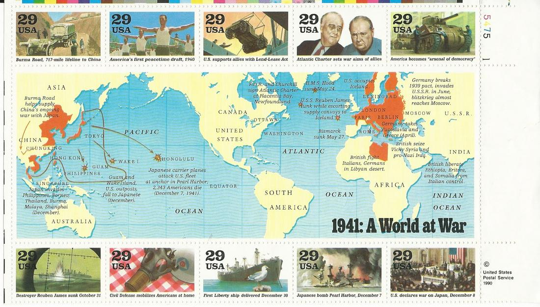 1941: A World at War Stamps (1 of 1)