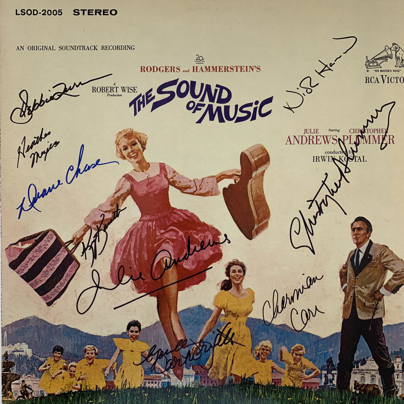 Sound of Music signed soundtrack (1 of 1)