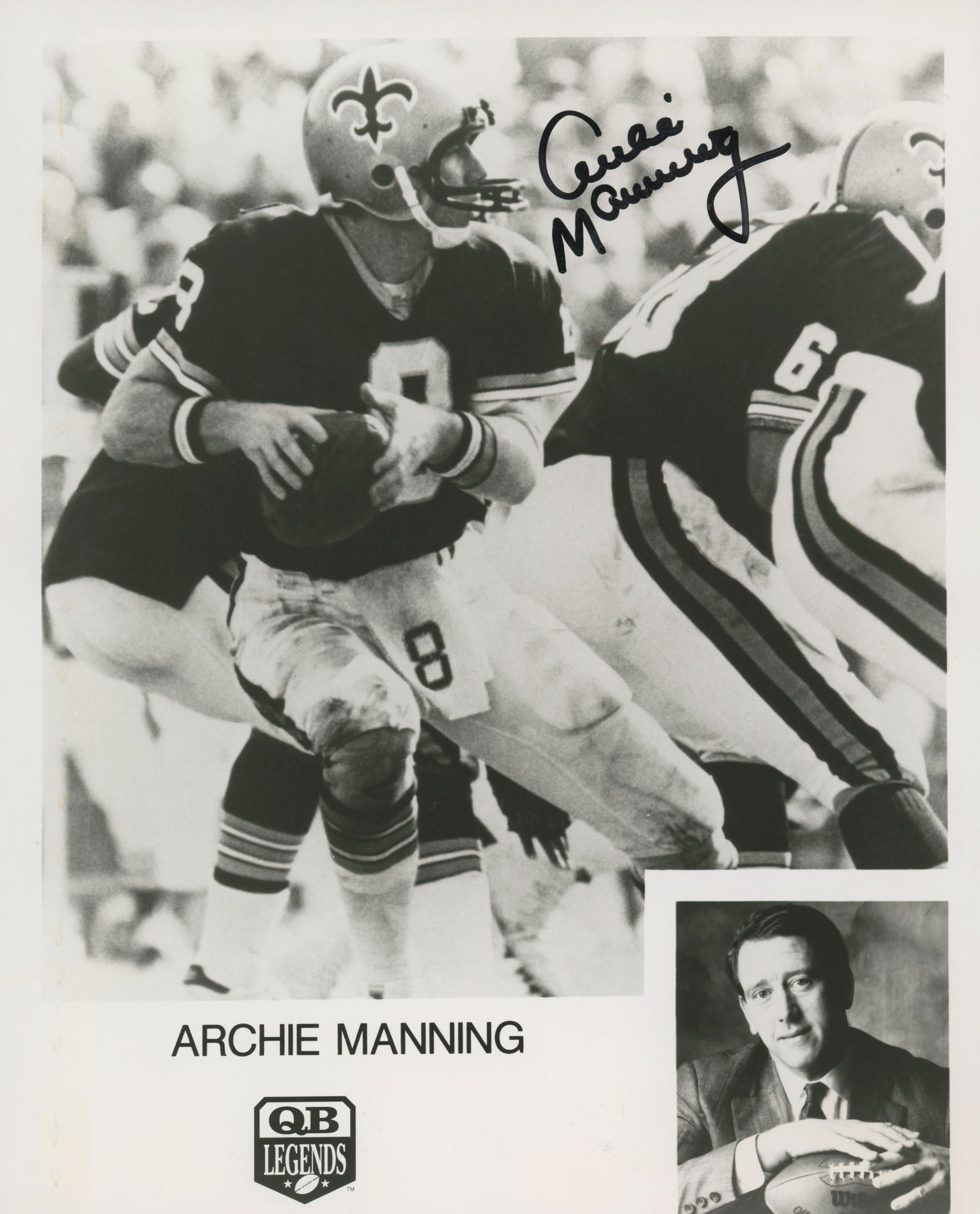 Archie Manning signed photo (1 of 1)