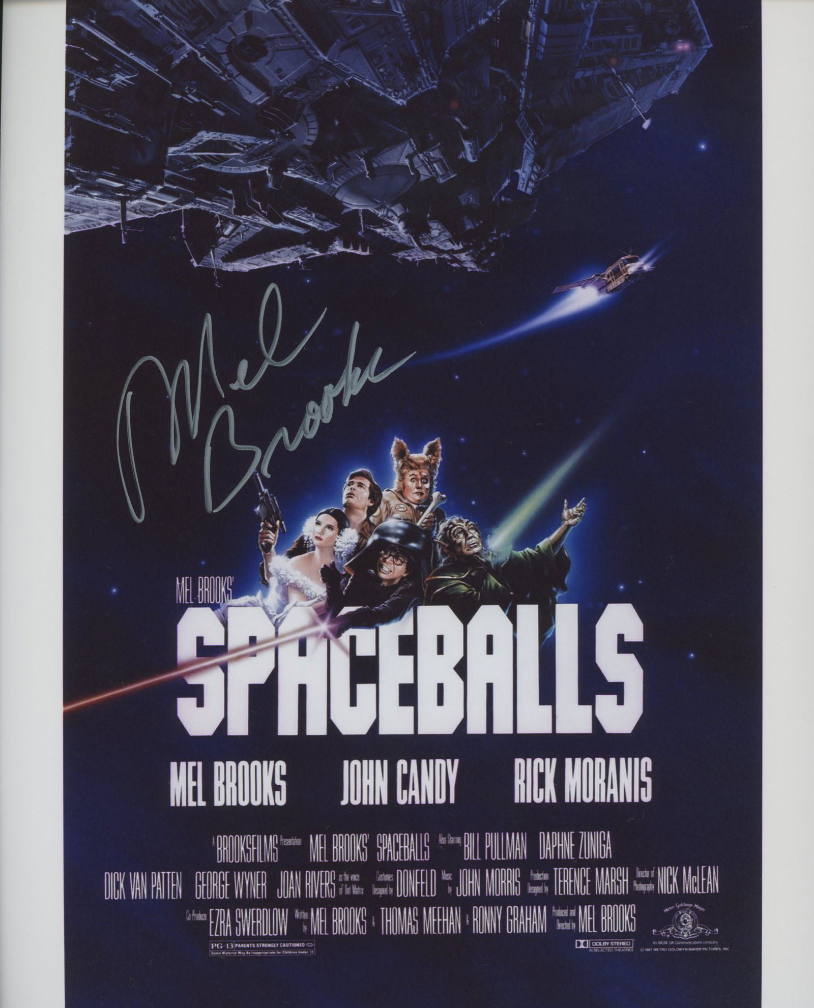 Spaceballs Mel Brooks signed movie photo (1 of 1)