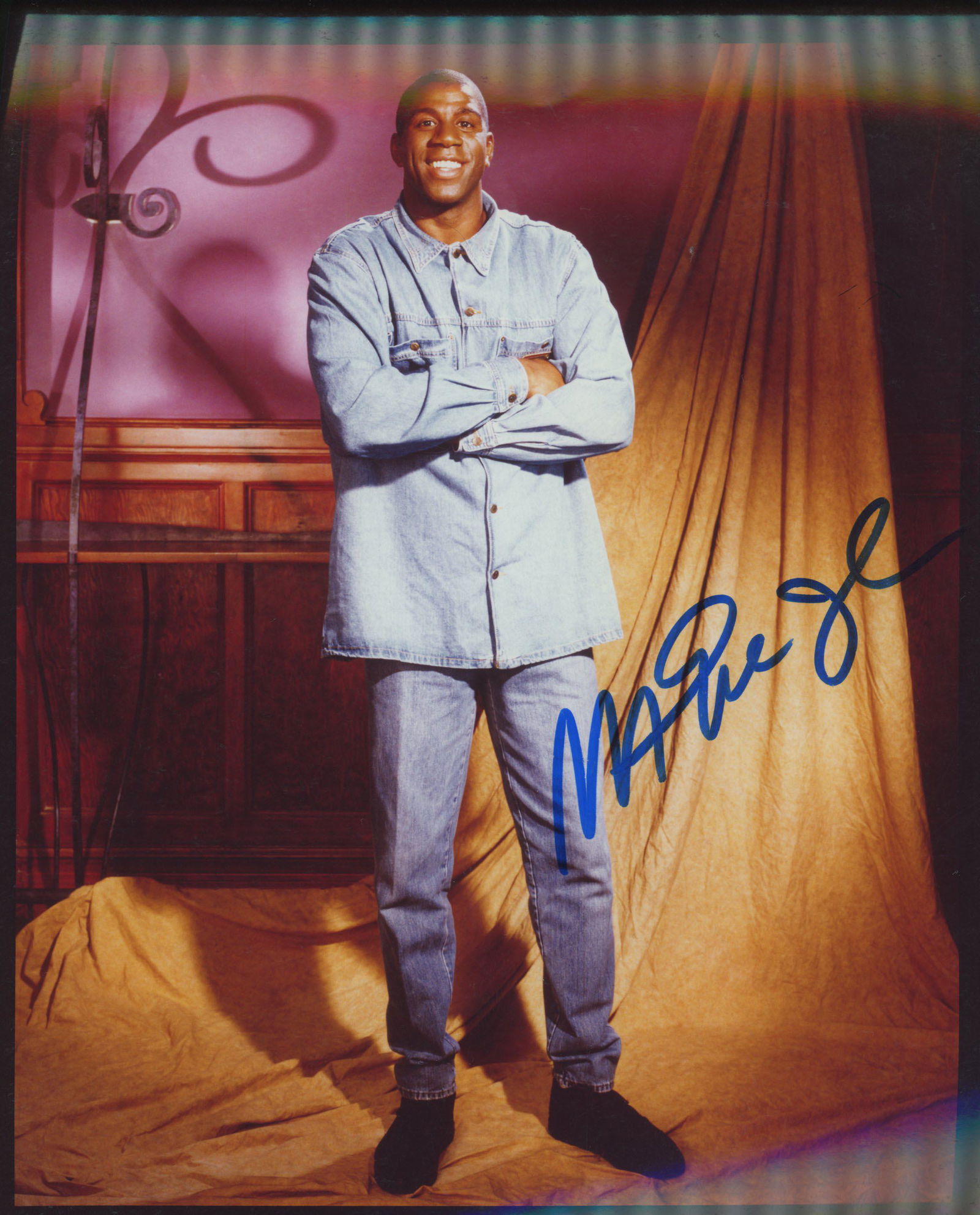 Magic Johnson signed photo (1 of 1)