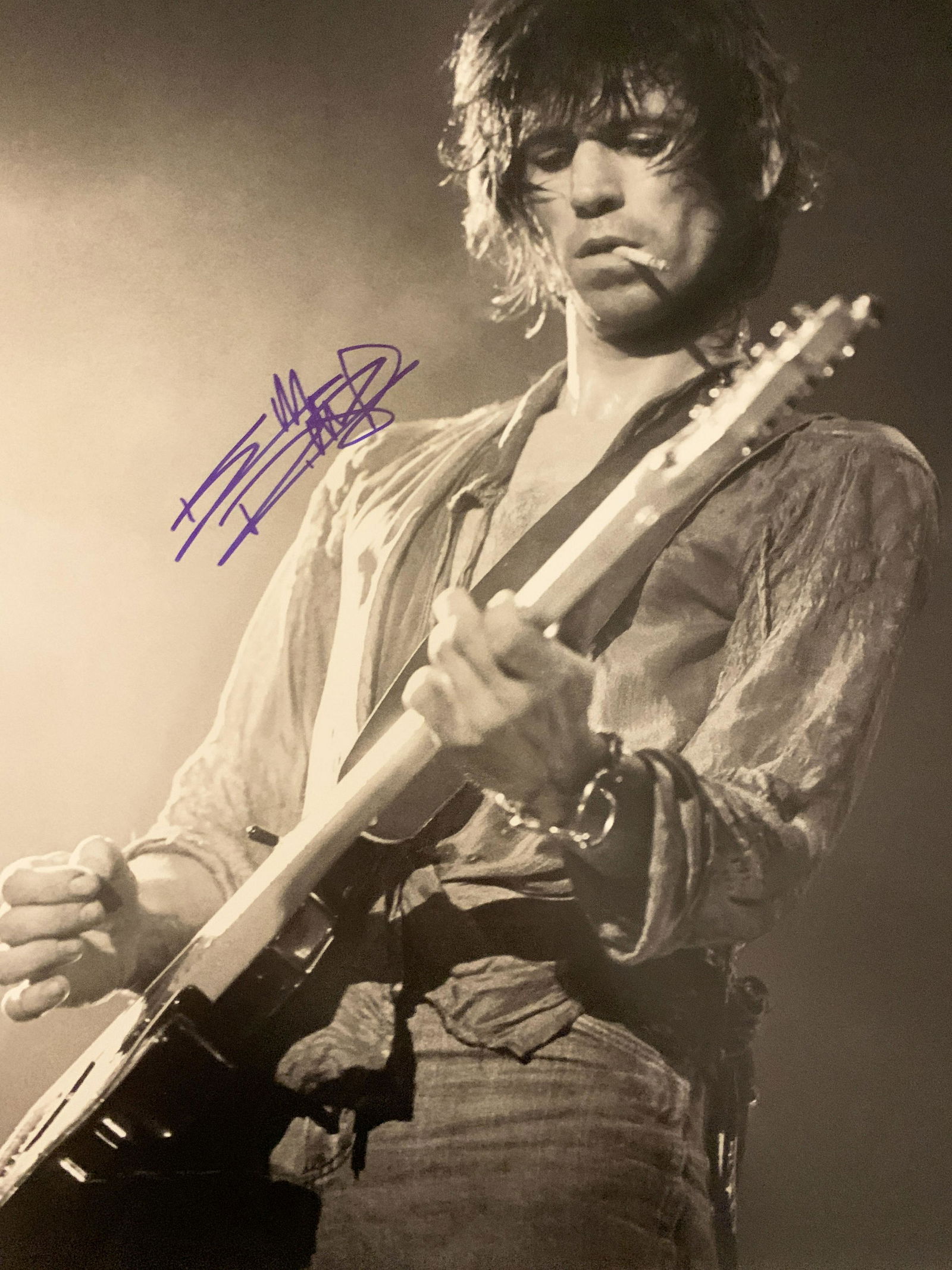 Keith Richards signed photo (1 of 1)