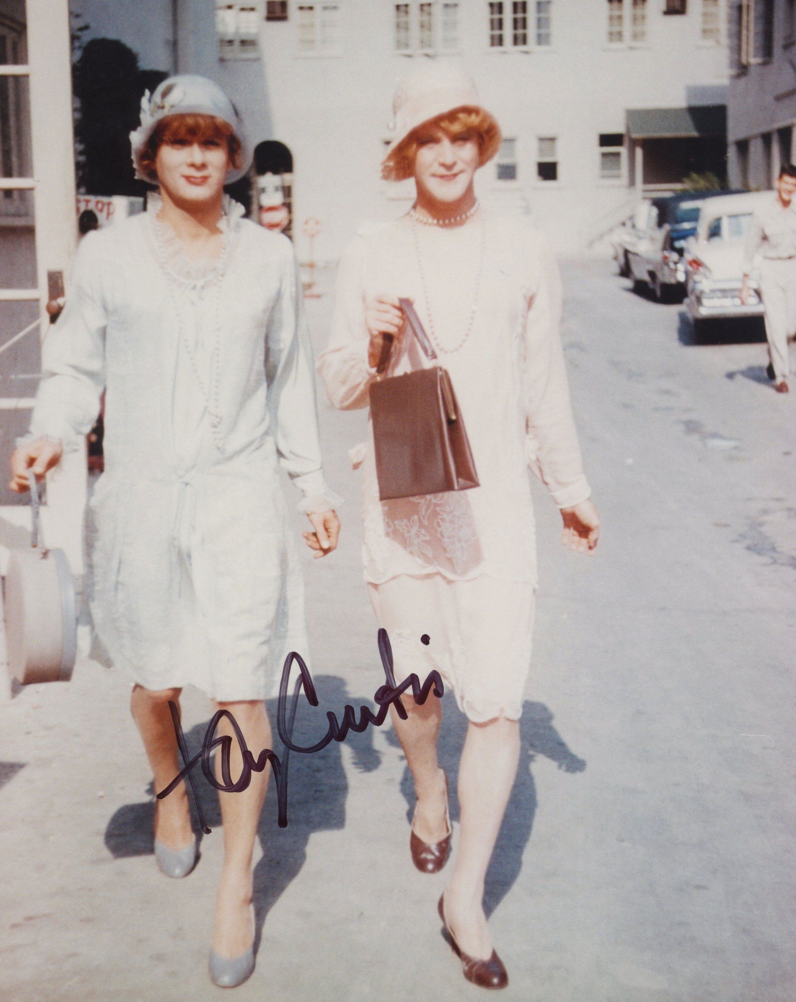 Some Like It Hot Tony Curtis signed movie photo (1 of 1)