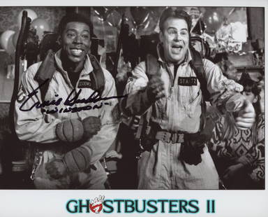Ghostbusters II Ernie Hudson signed movie photo: Ghostbusters II signed movie photo autographed by Ernie Hudson. 8x10 inches