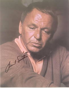 Frank Sinatra signed photo: Frank Sinatra signed photo. 11x14 inches
