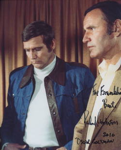 Richard Anderson signed photo: Richard Anderson signed photo. 8x10 inches