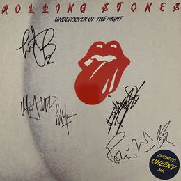 Rolling Stones Undercover of the Night signed album