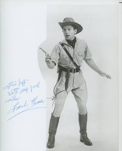 Frankie Thomas signed photo: Frankie Thomas signed photo. 8x10 inches