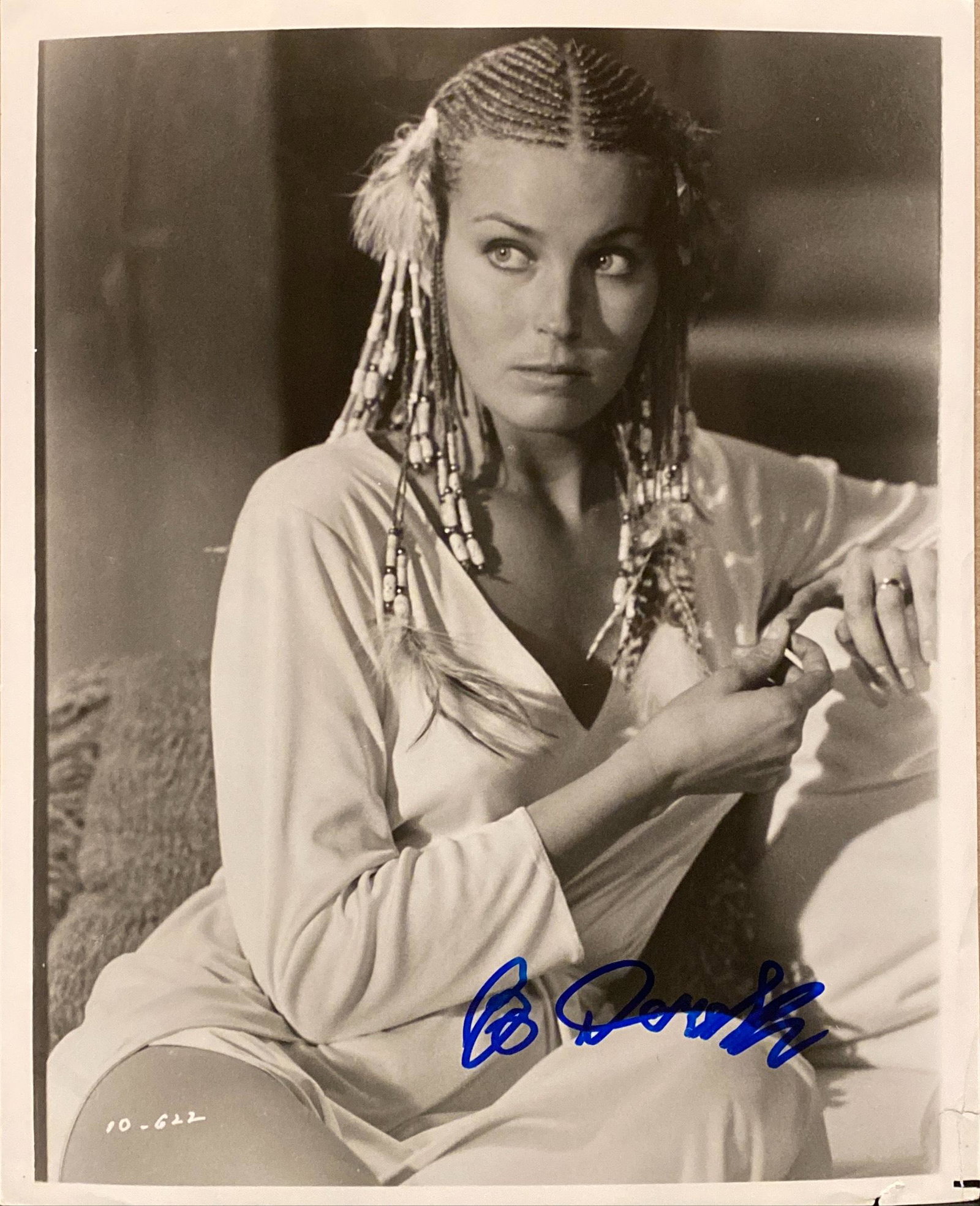 Bo Derek signed '10' photo: 10 signed movie photo autographed by Bo Derek 8x10 inches