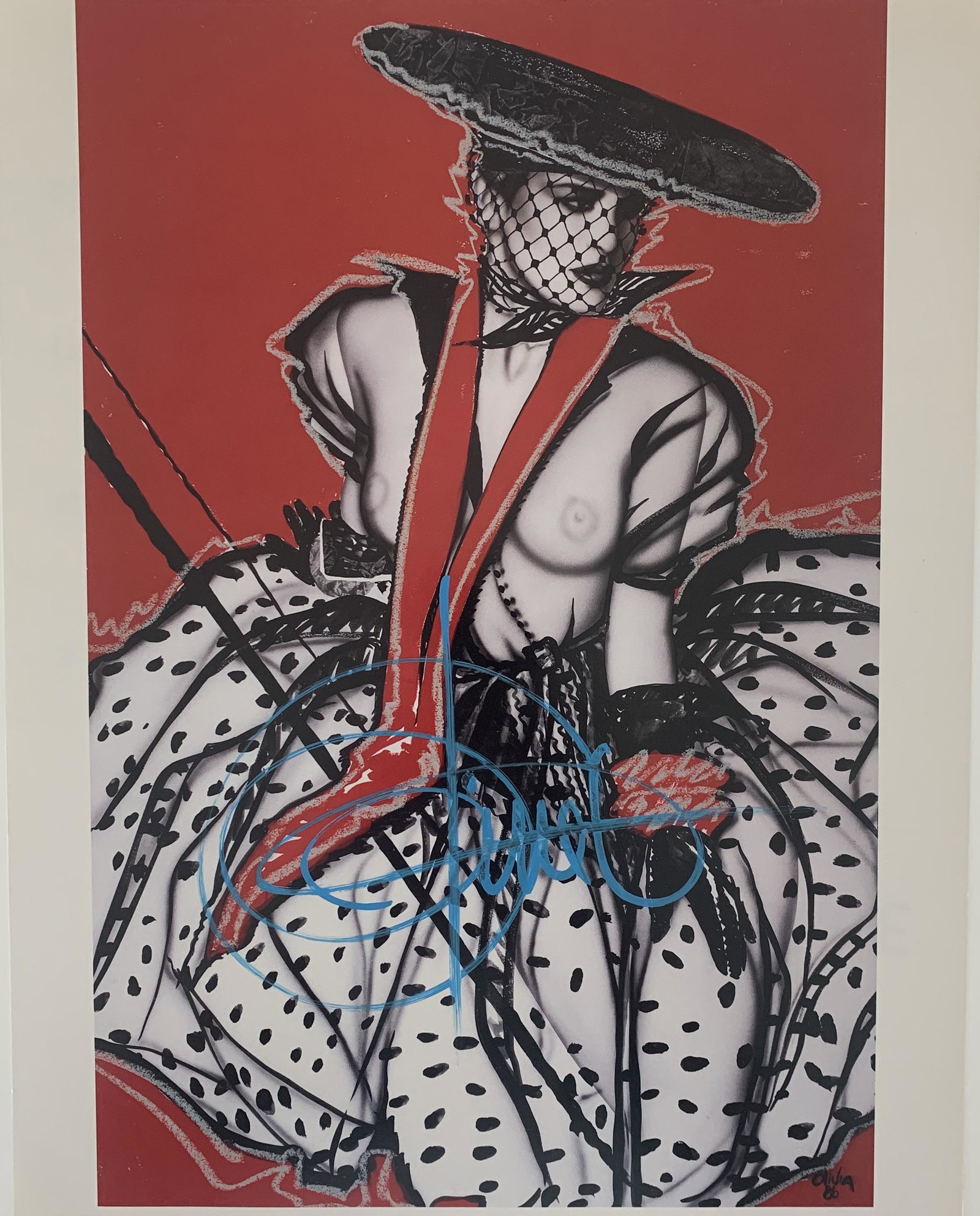 Olivia De Berardinis signed print: Olivia De Berardinis signed print. 11x14 inches