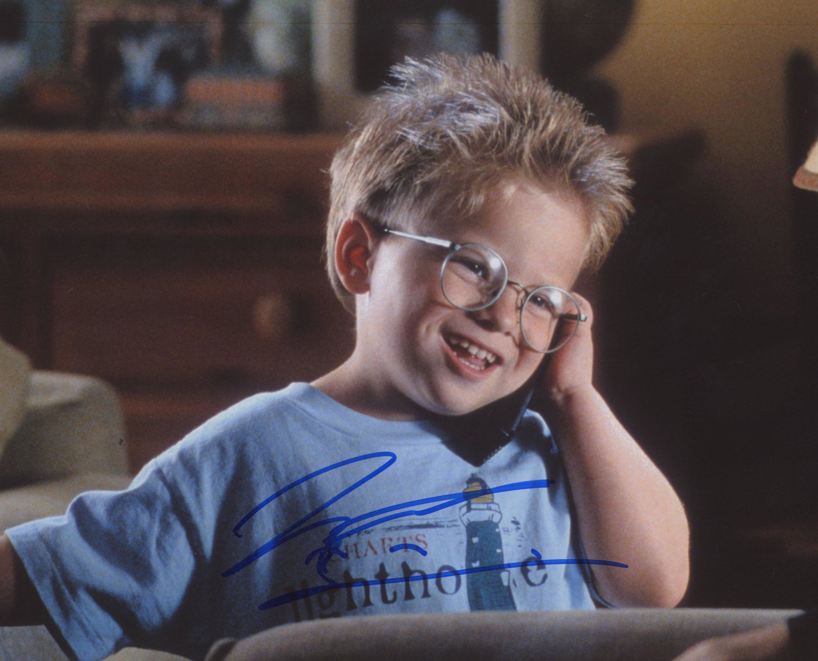 Jonathan Lipnicki signed photo: Jonathan Lipnicki signed photo. 8x10 inches