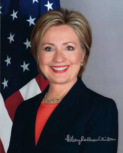 Hillary Clinton signed photo: Hillary Clinton signed photo. 8x10 inches