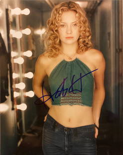 Kate Hudson signed photo: Kate Hudson signed photo. 8x10 inches