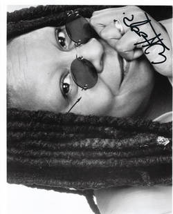 Whoopi Goldberg signed photo: Whoopi Goldberg signed photo. 8x10 inches