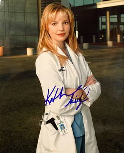 Katherine Heigl signed photo: Grey's Anatomy signed TV photo autographed by Katherine Heigl. 8x10 inches