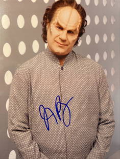 Star Trek: Enterprise John Billingsley signed photo: Star Trek: Enterprise signed photo autographed by John Billingsley. 8x10 inches