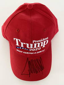 Donald Trump signed 2020 Keep America Great Hat