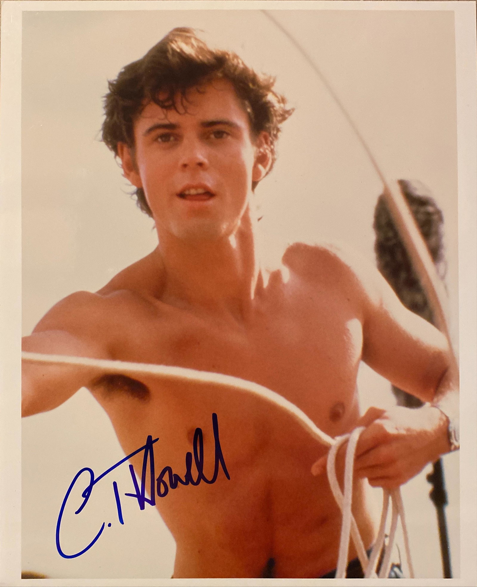 C. Thomas Howell signed photo: C. Thomas Howell signed photo. 8x10 inches