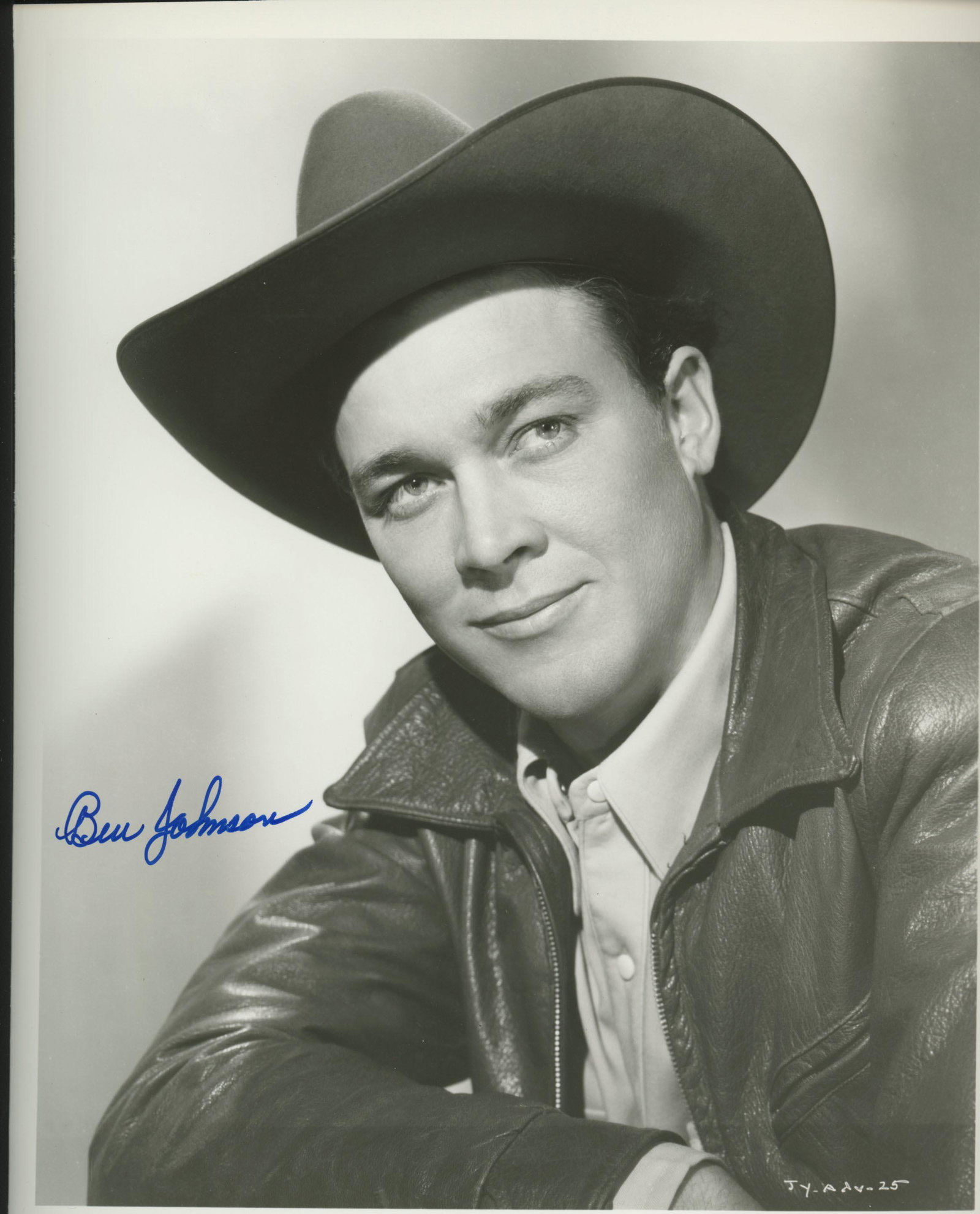 Ben Johnson signed photo: Ben Johnson signed photo. 8x10 inches