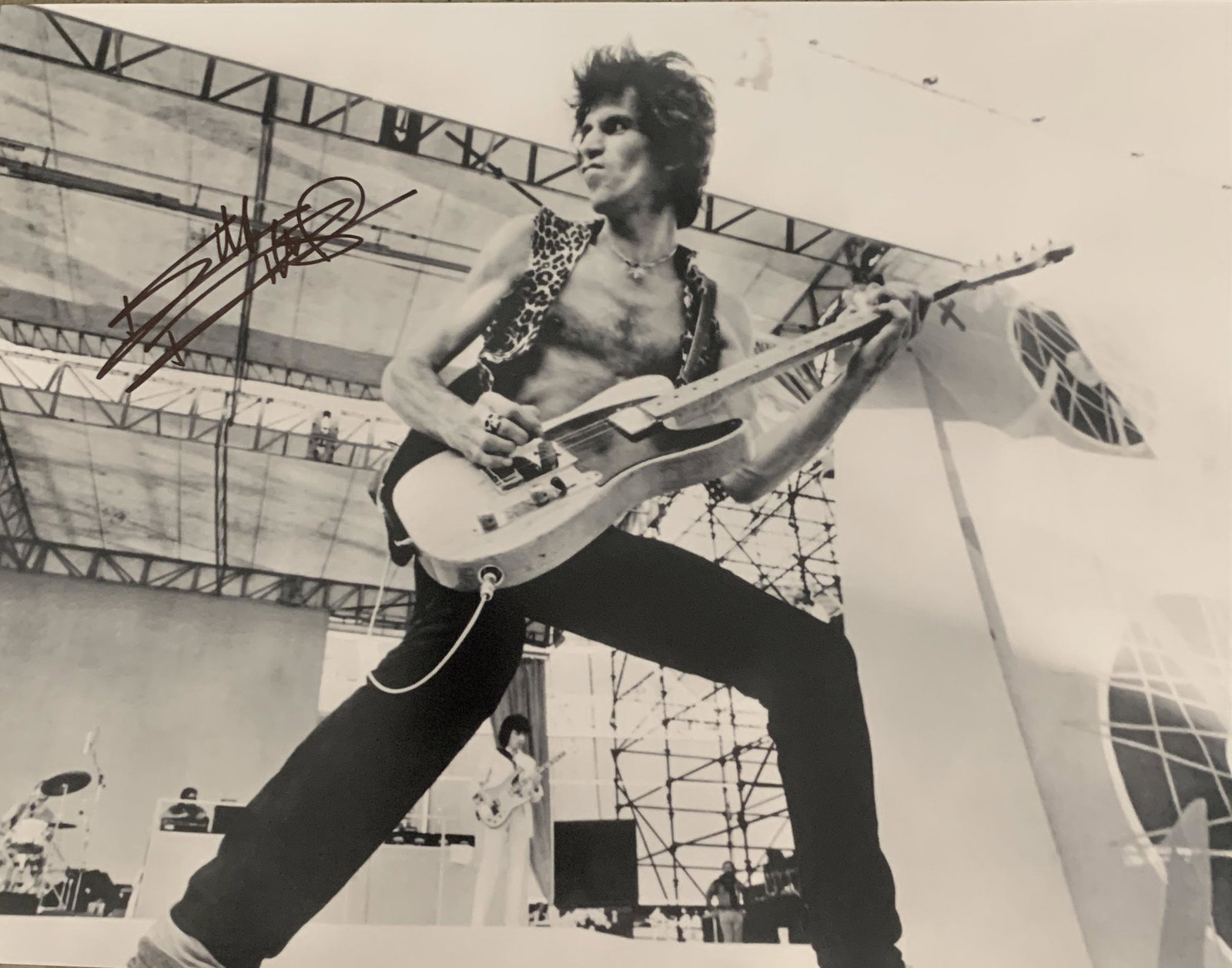 Keith Richards signed photo: Keith Richards signed photo. 11x14 inches