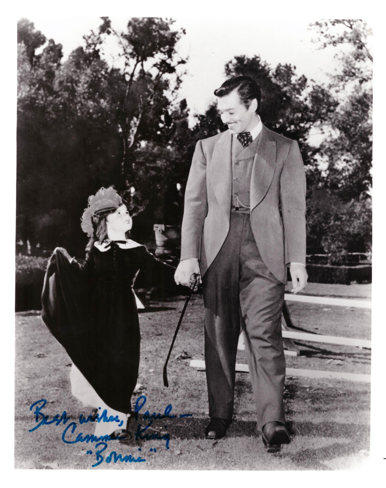 Gone with the Wind Cammie King signed photo: Gone with the Wind signed photo autographed by Cammie King. 8x10 inches