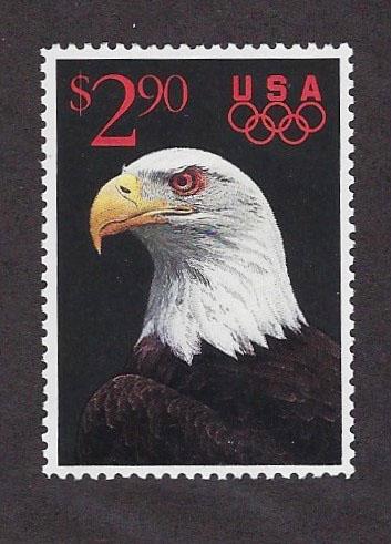 USA Bald Eagle #2590 Single Stamp: USA Bald Eagle #2590 Unused, Never Hinged, Extra Fine, Single Stamp $2.90