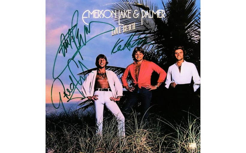 Emerson, Lake & Palmer signed Love Beach album Nov 28, 2020 Heroes